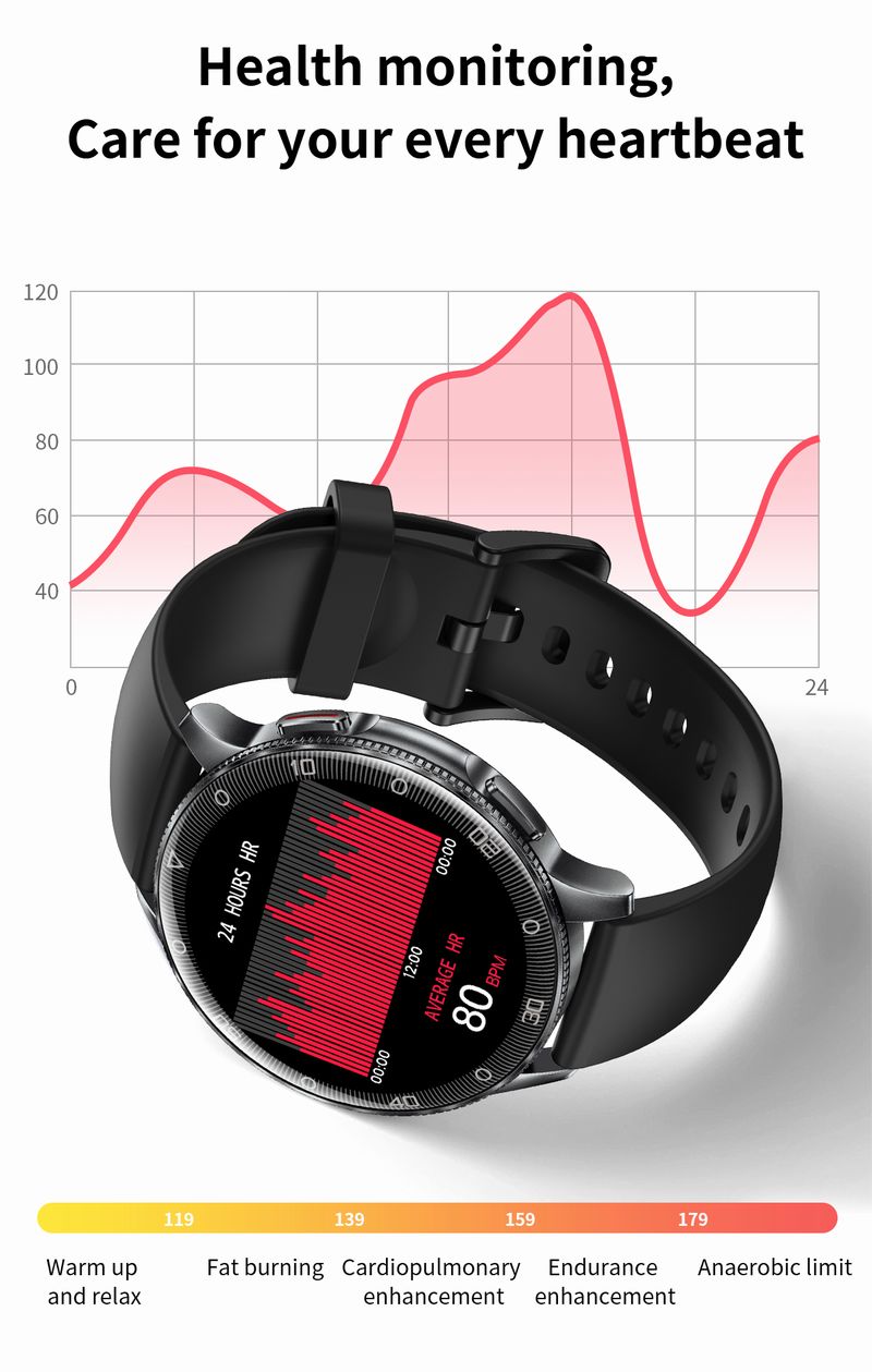 MRP-12 Da Fit Apps 1.39inch Smart Call Watch